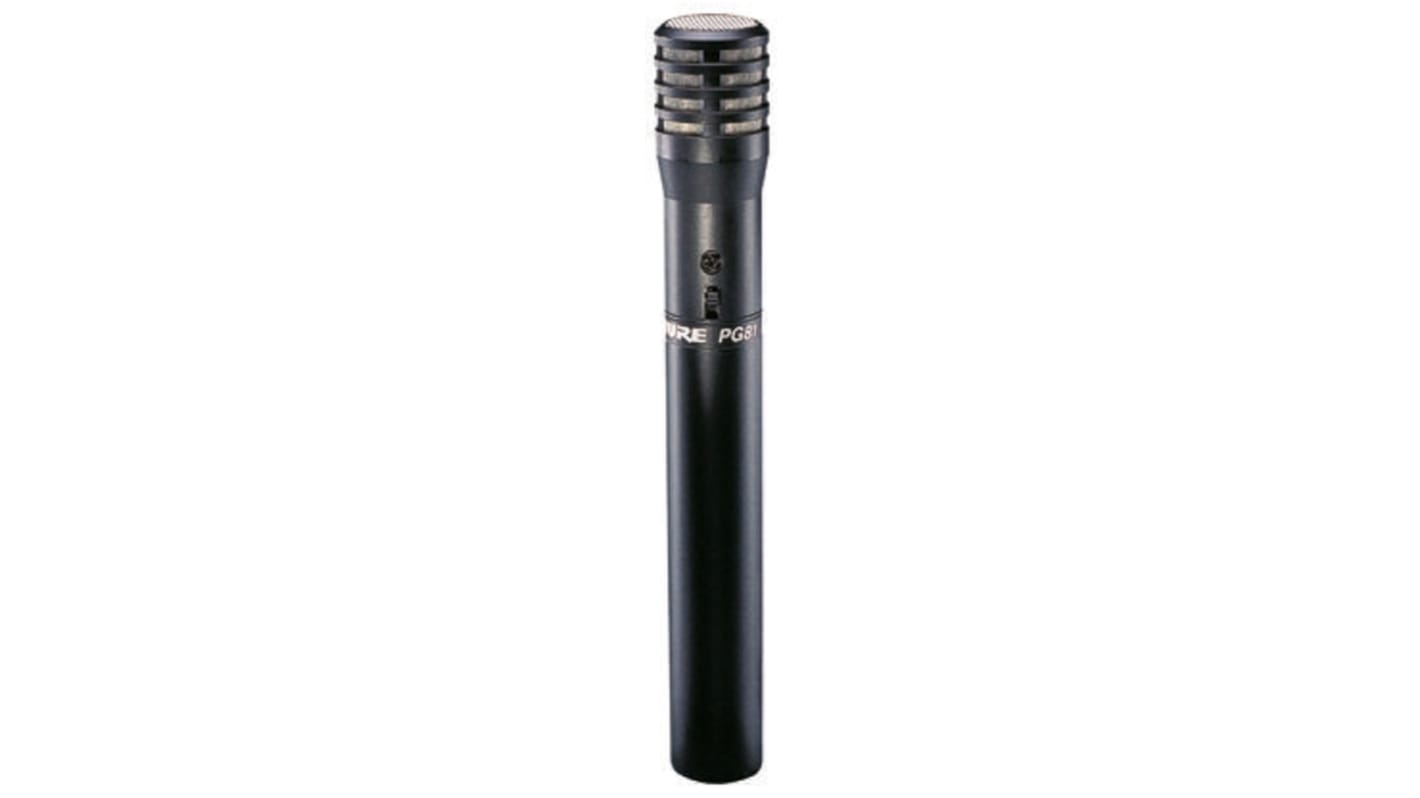 Hand Held Wired Microphone Shure PG81-XLR, Unidirectional 600Ω | RS