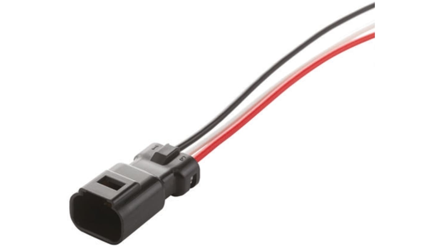 EDAC 3 Way Male 565 Wire to Board Cable, 1m