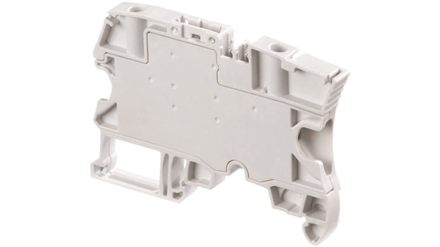 Entrelec SNK Series Grey Test Disconnect Terminal Block, 4mm², Single-Level, Screw Termination