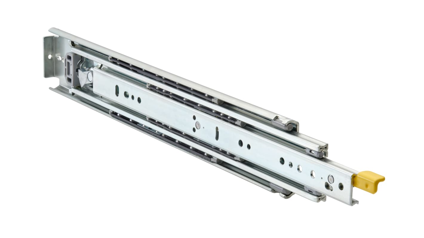 Accuride Steel Drawer Slide, 558.8mm Closed Length, 227kg Load