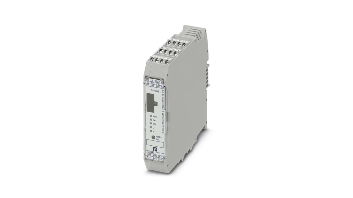 Phoenix Contact Contactron EMM 3- 24DC/500AC-16-IFS Motorstarter 4,5 kW, 24 V DC / 500 mA