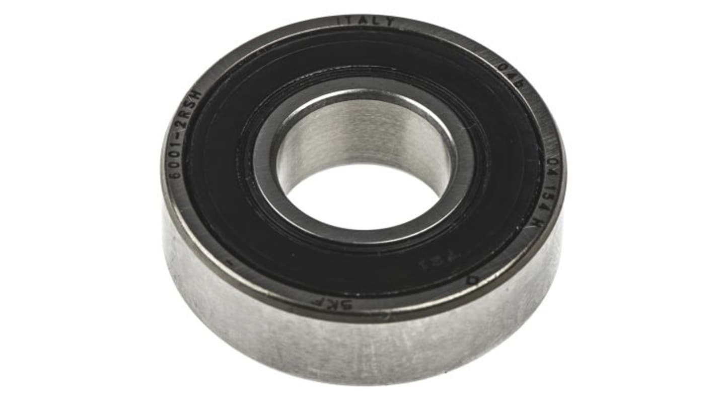 SKF 6009-2RS1/C3 Single Row Deep Groove Ball Bearing- Both Sides Sealed 45mm I.D, 75mm O.D