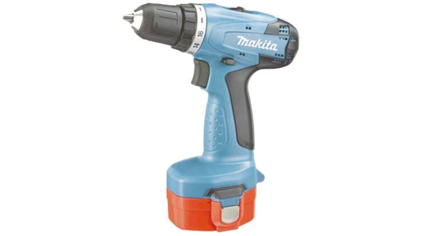 Perceuse Sans fil Makita DWPE 14.4V 1.3Ah Li-Ion , fiche UK