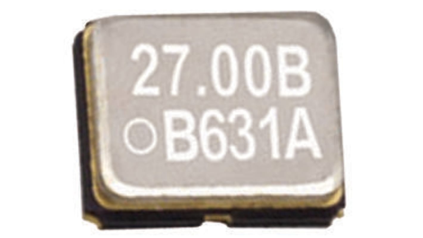 エプソン 発振器, 27MHz, CMOS出力 表面実装, 4-Pin SMD