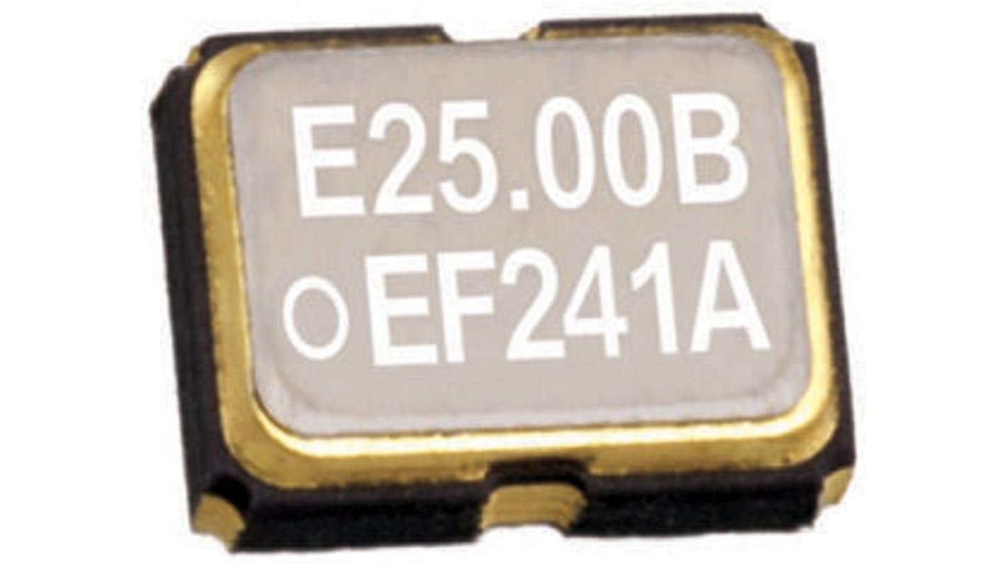 Epson, 8MHz XO Oscillator, ±100ppm CMOS, 4-Pin SMD Q33310F70015611