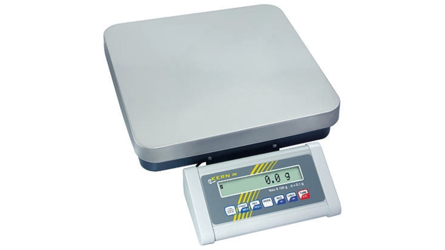 Balance Kern DS 8 K 0,05, max. 8.1kg, résolution 0,05 g, Etalonné RS