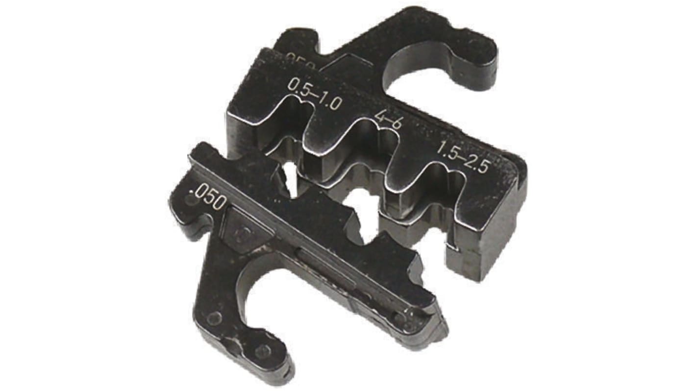 Knipex Crimp Tool Die, Open Plug Type, Wire size 20 → 10AWG