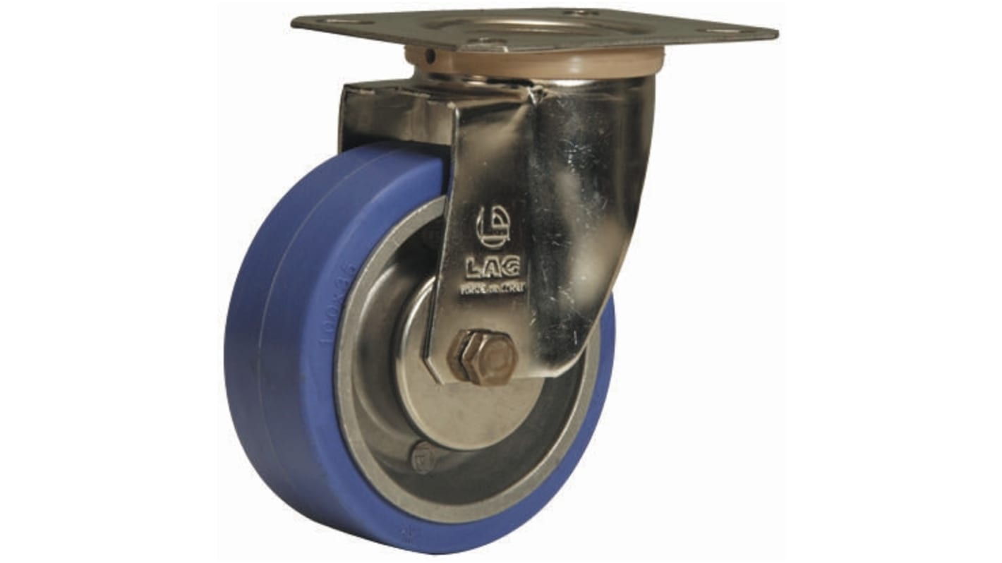 LAG Swivel Castor Wheel, 100kg Capacity, 100mm Wheel