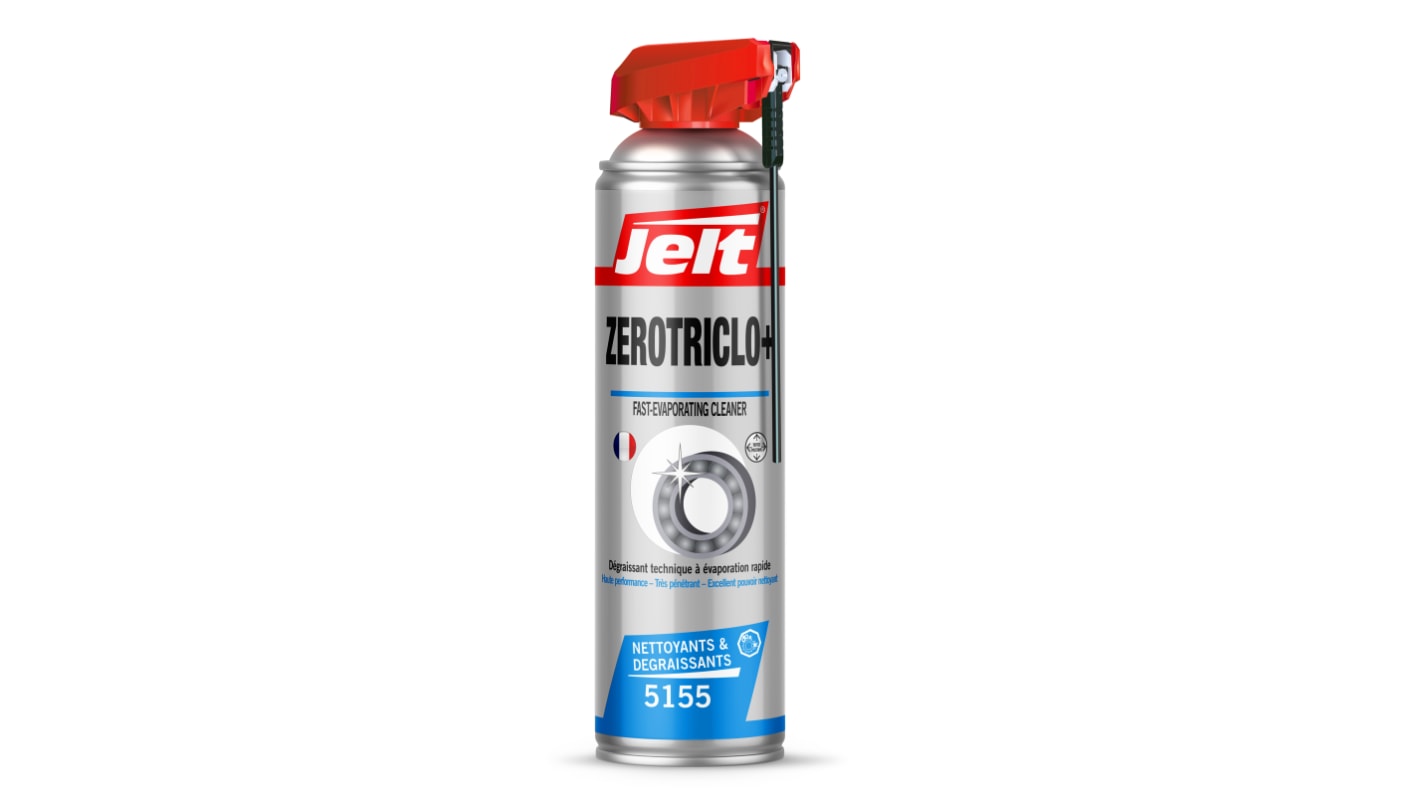 Desengrasante Jelt Zerotriclo+, Aerosol de 650/500 ml, Secado Rápido, para Limpieza Y Desengrasado