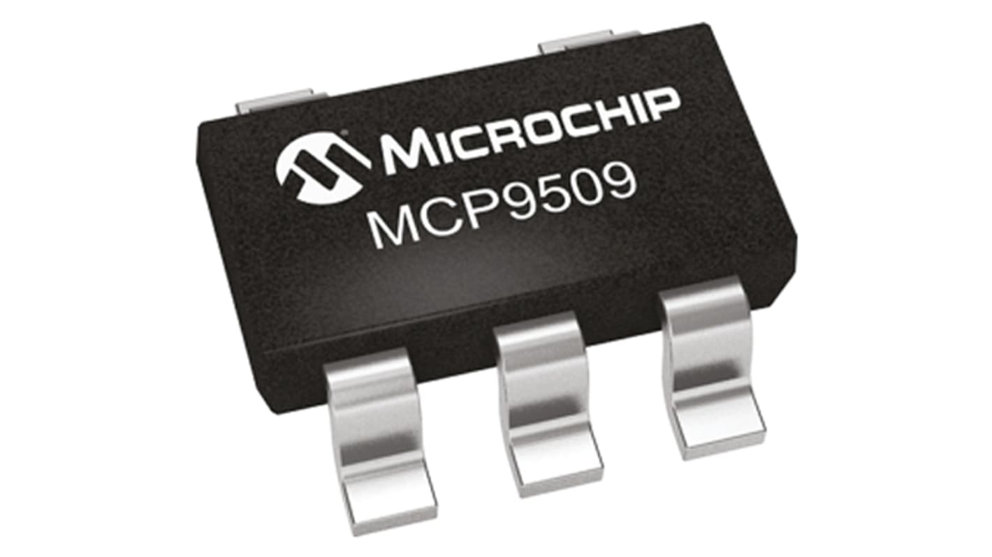 Microchip Temperature Sensor Switch, Open Drain Output, Surface Mount, ±0.5°C, 5 Pins