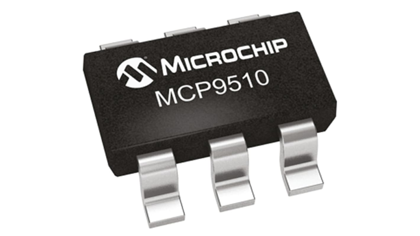 Microchip Push-Pull-Ausgang Thermostatsensor ±0.5°C SMD, 6-Pin –40 → +125 °C