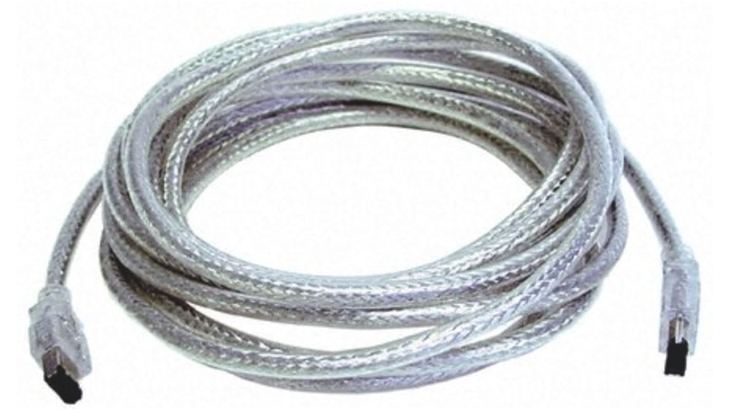 Phytec WK096-3.0 Firewire-Kabel, 3m, Transparent