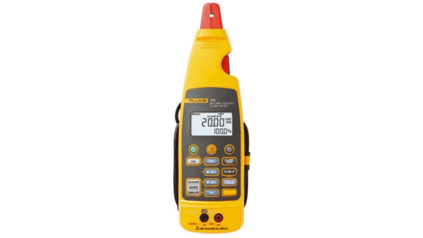 Fluke 772 Clamp Meter, 100mA dc With RS Calibration