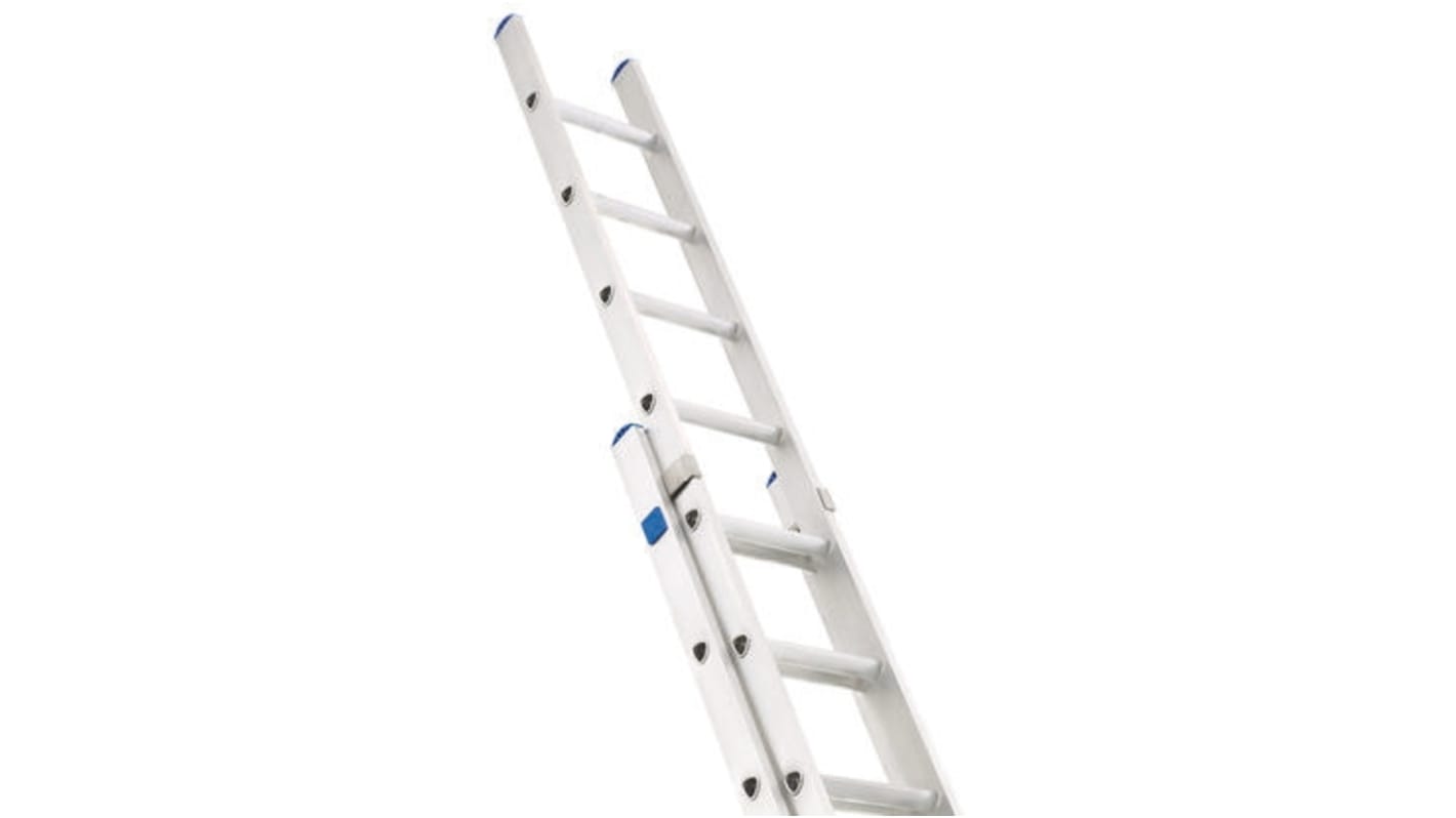 Zarges 24 Step Aluminium Extension Ladder, 6.06m Open Length