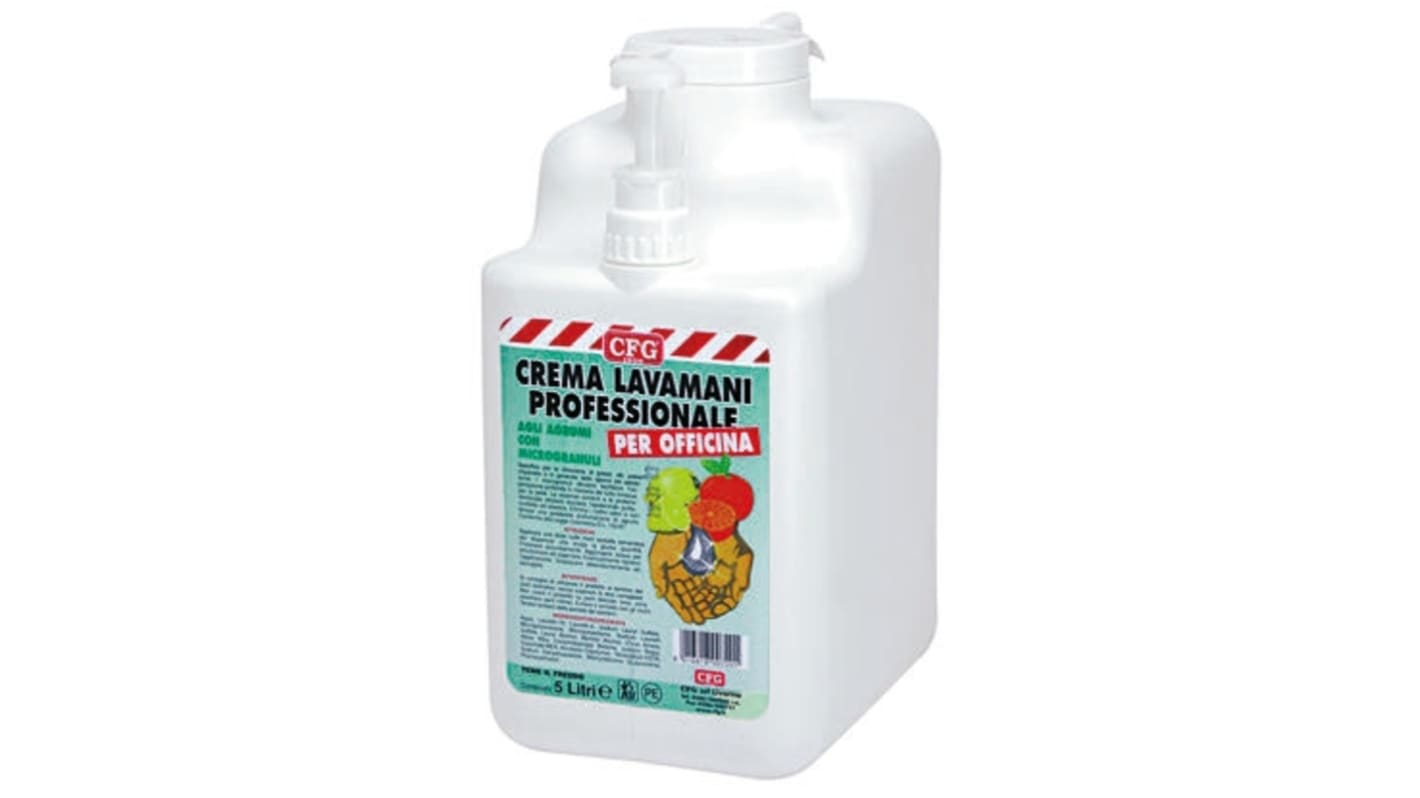 Sapone detergente mani CFG, Barattolo da 5 L