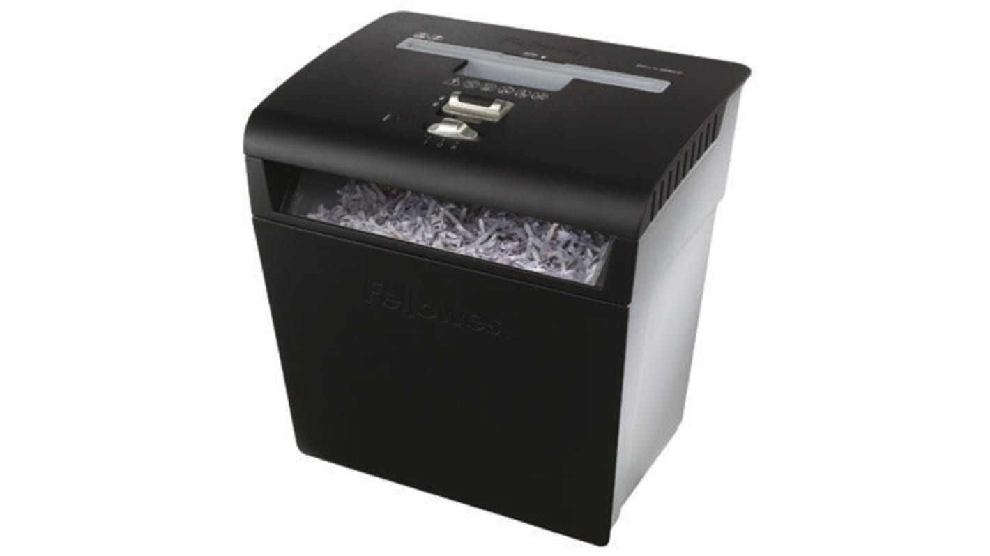 Trituradora de papel Fellowes 3214802, 18L, 8 Hojas, Corte Transversal