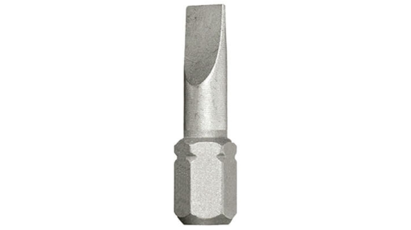 Facom Slotted Screwdriver Bit, SL 4.5, SL6.5, SL8 Tip