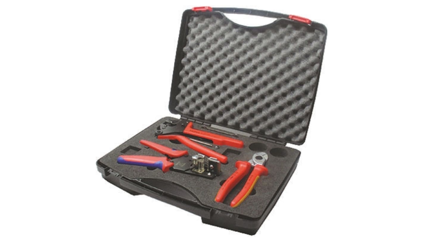 Knipex 3 Piece Crimping Tool Kit, VDE Approved