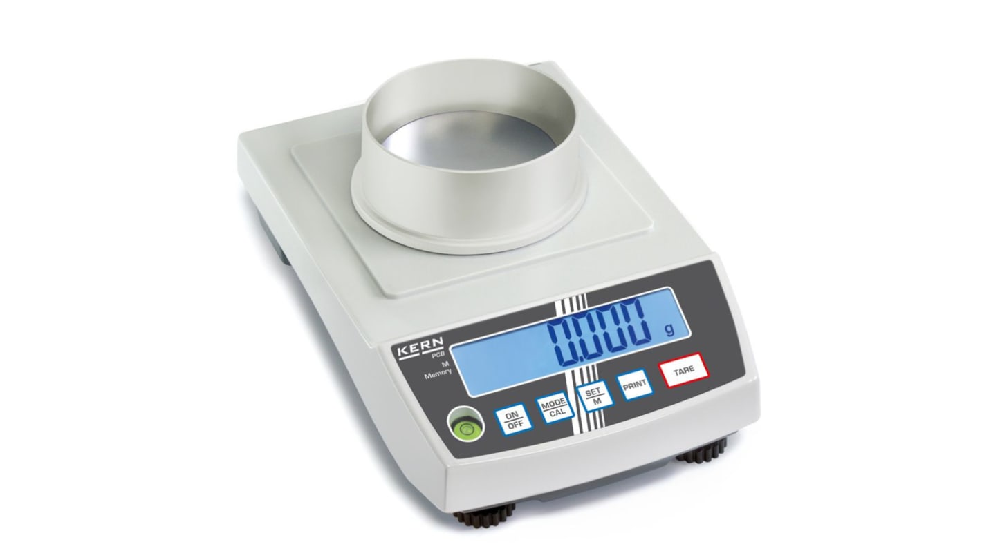 Kern Weighing Scale, 250g Weight Capacity Type B - North American 3-pin, Type C - European Plug, Type G - British