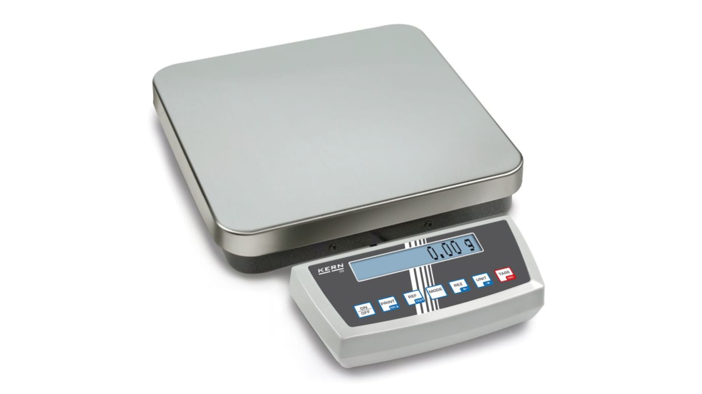 Kern DS 8K0.05 Platform Weighing Scale, 8.1kg Weight Capacity, With RS Calibration