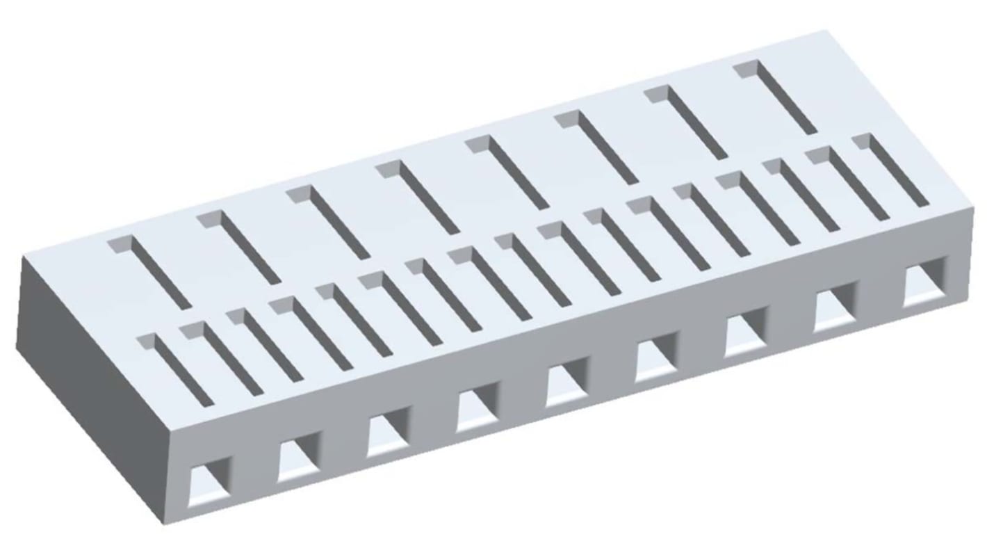 Molex KK Steckverbindergehäuse Buchse 5.08mm, 9-polig / 1-reihig Gerade, Kabelmontage für KK-Steckverbinder