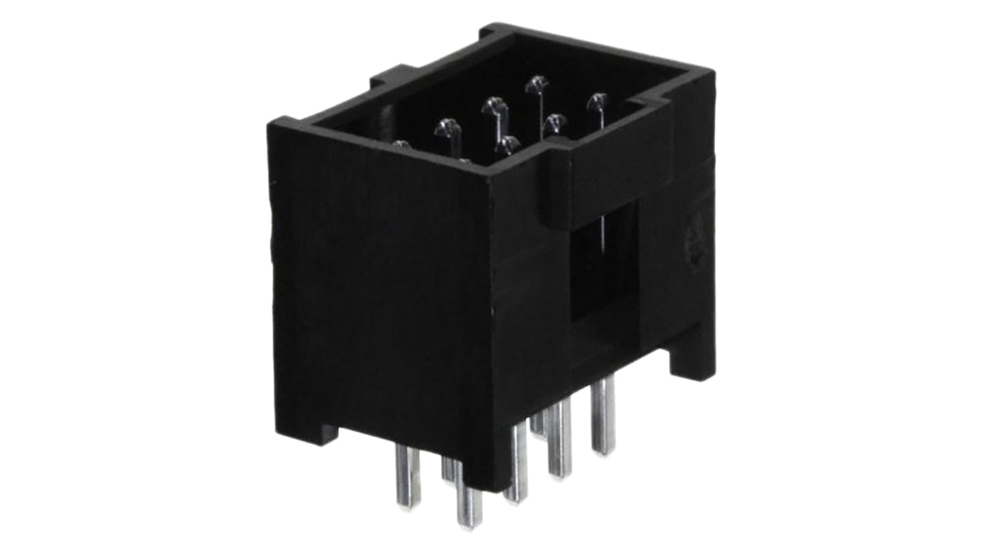 Embase pour CI Molex, C-Grid III, 8 pôles , 2.54mm, 2 rangées , 3.0A, Droit