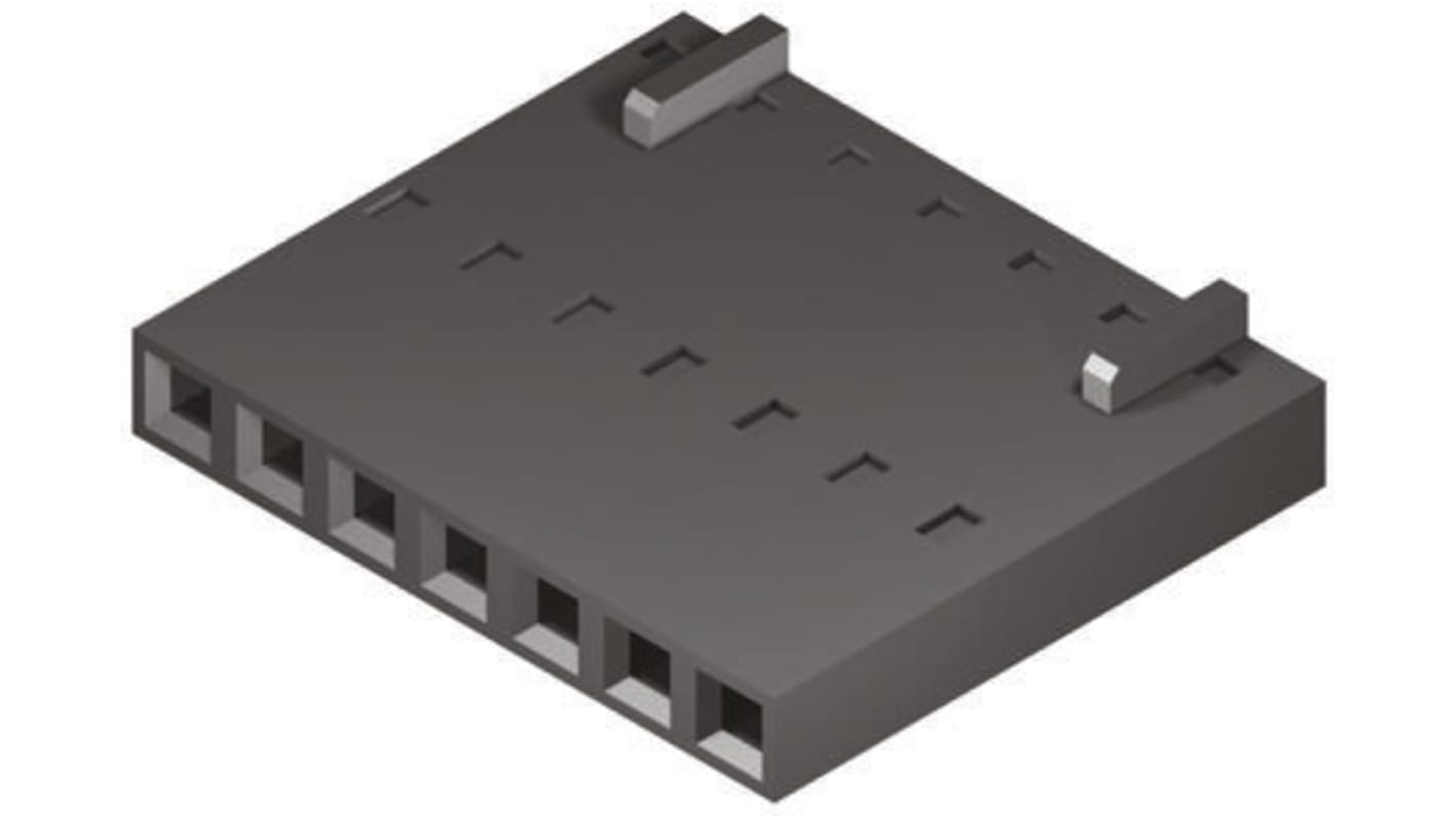 Boitier de connecteur Femelle, 4 contacts 1 rang , pas 2.54mm, Droit, Montage sur câble, série SL