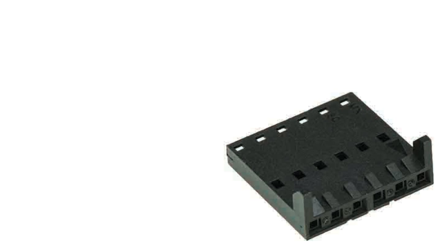 Carcasa de conector Molex 50-57-9505, Serie SL, paso: 2.54mm, 5 contactos, , 1 fila filas, Recto, Hembra, Montaje de