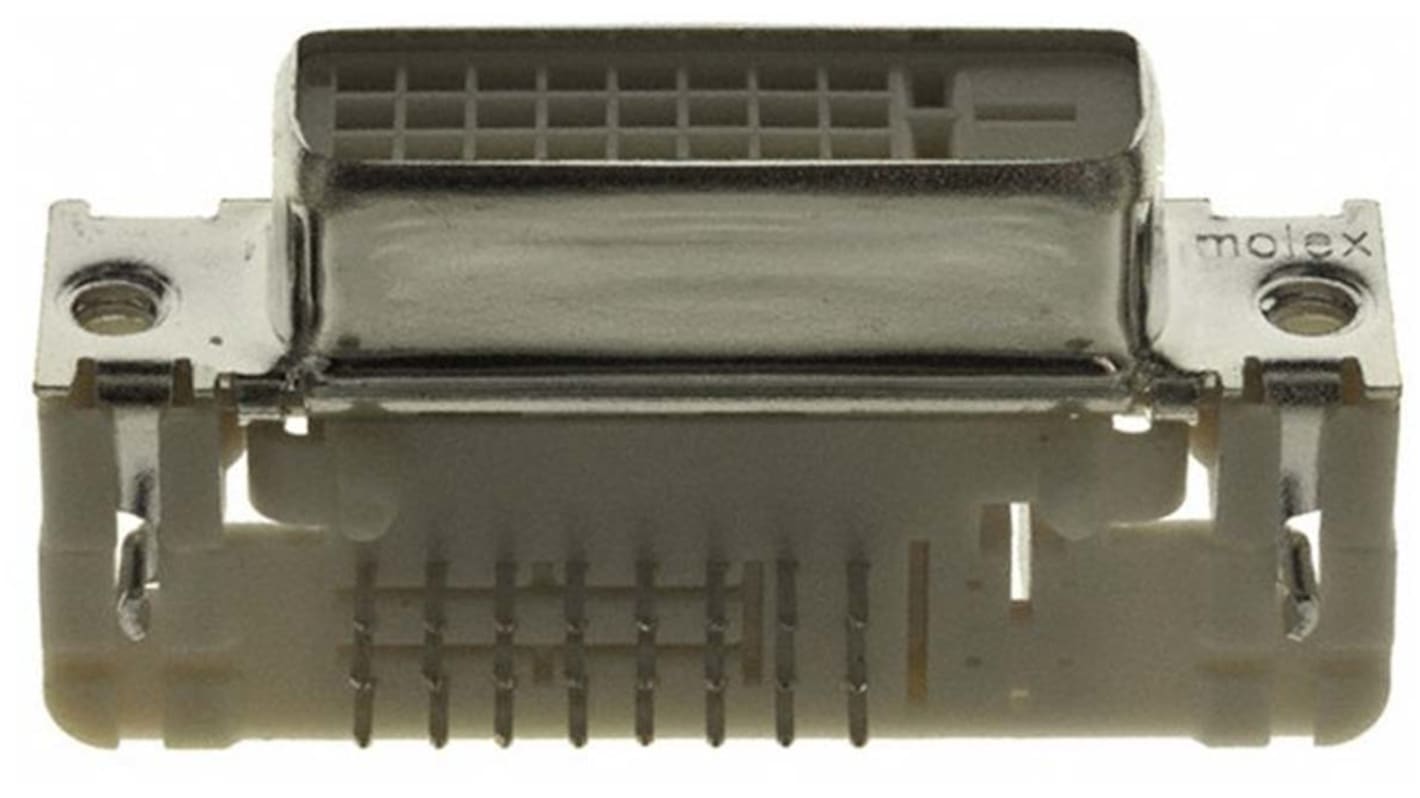 Molex D-subコネクタ, 24極, メス, スルーホール実装, 74320-4000