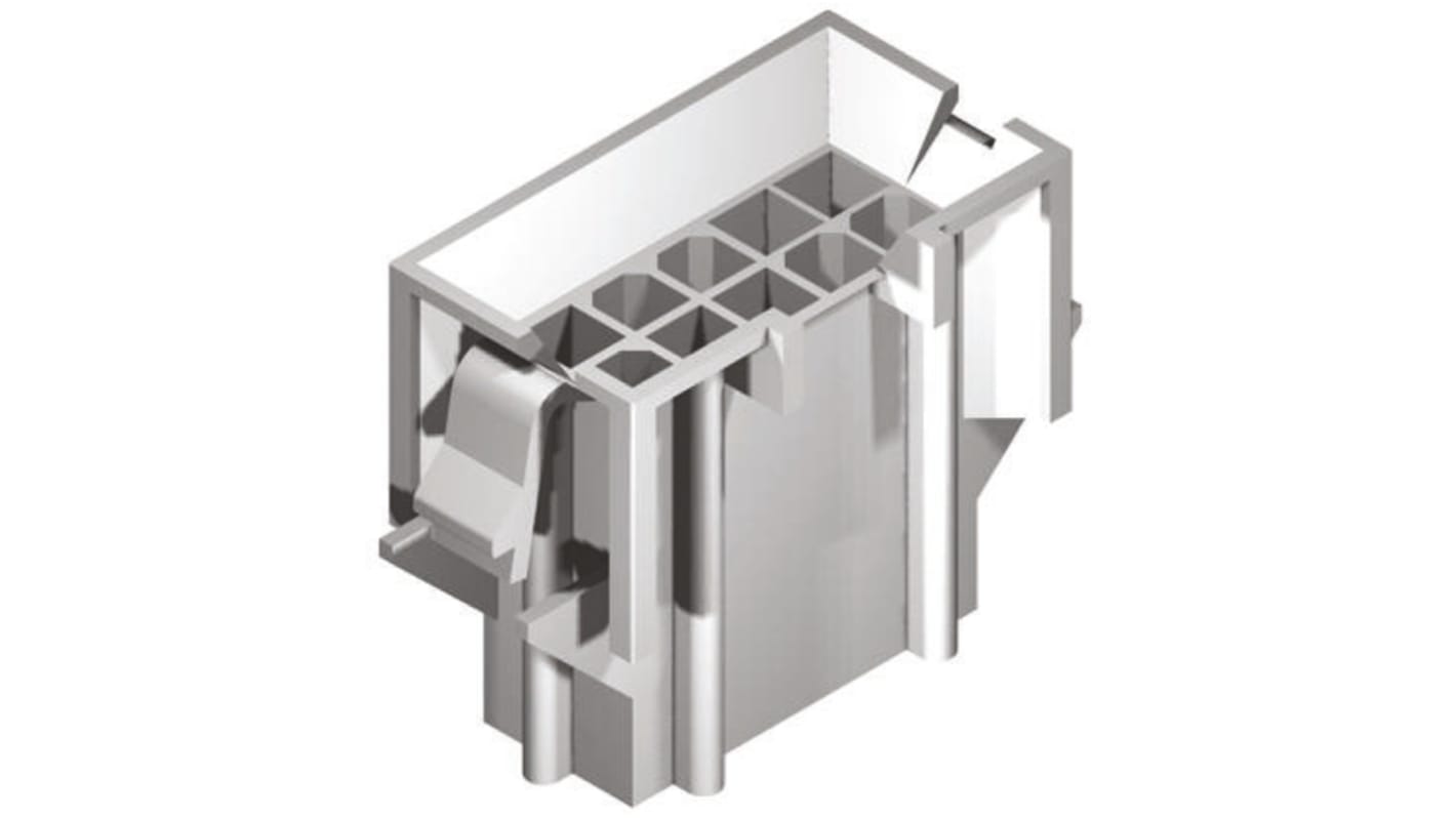 Molex, Mini-Fit BMI Male Connector Housing, 4.2mm Pitch, 8 Way, 2 Row