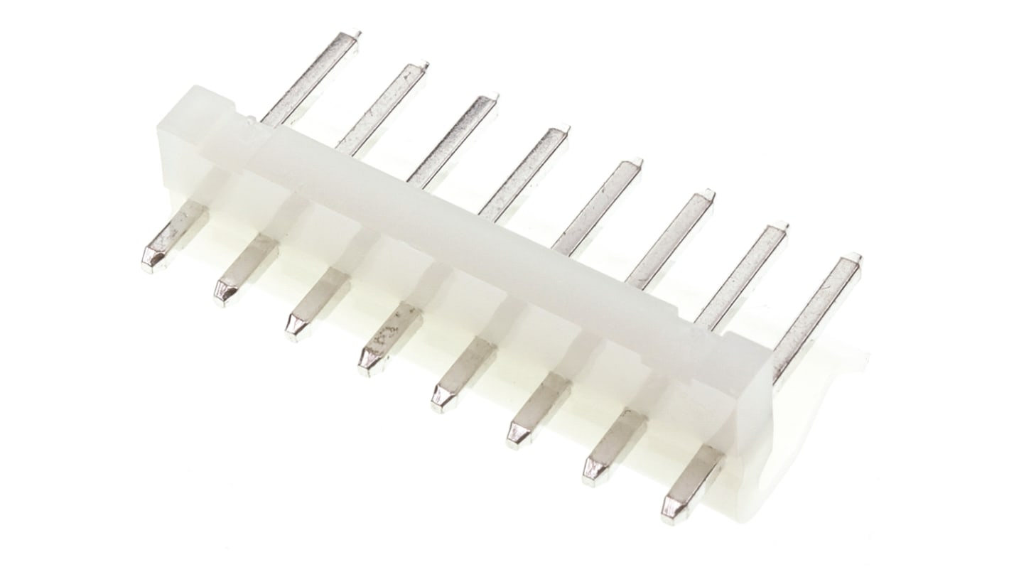 Embase à broches Molex, KK 396, 8 pôles , 3.96mm 1 rangée, 7.0A, Droit