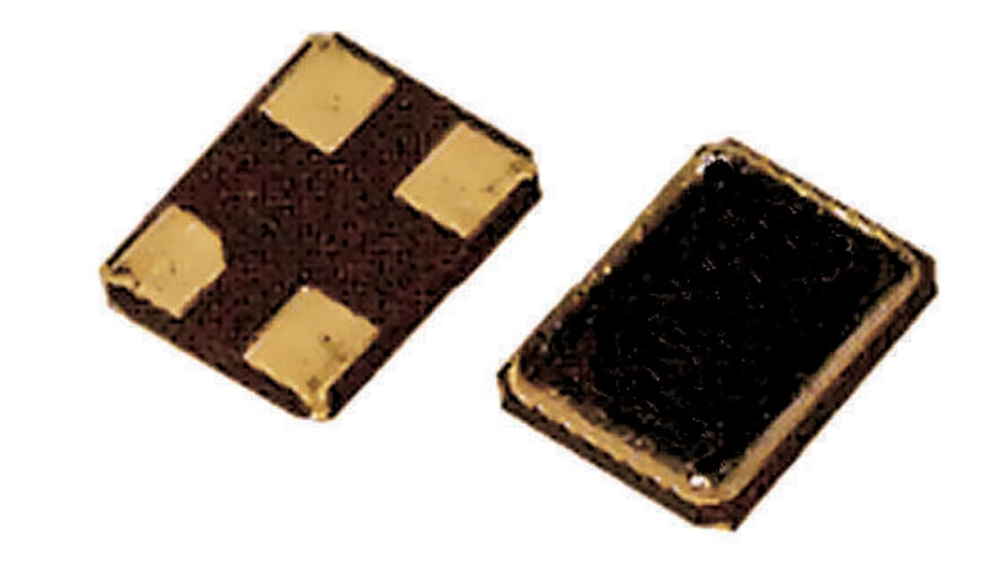 Unidad de cristal 12MHZ, ±30ppm, SMD, 4-Pin, 3.2 x 2.5 x 0.7mm