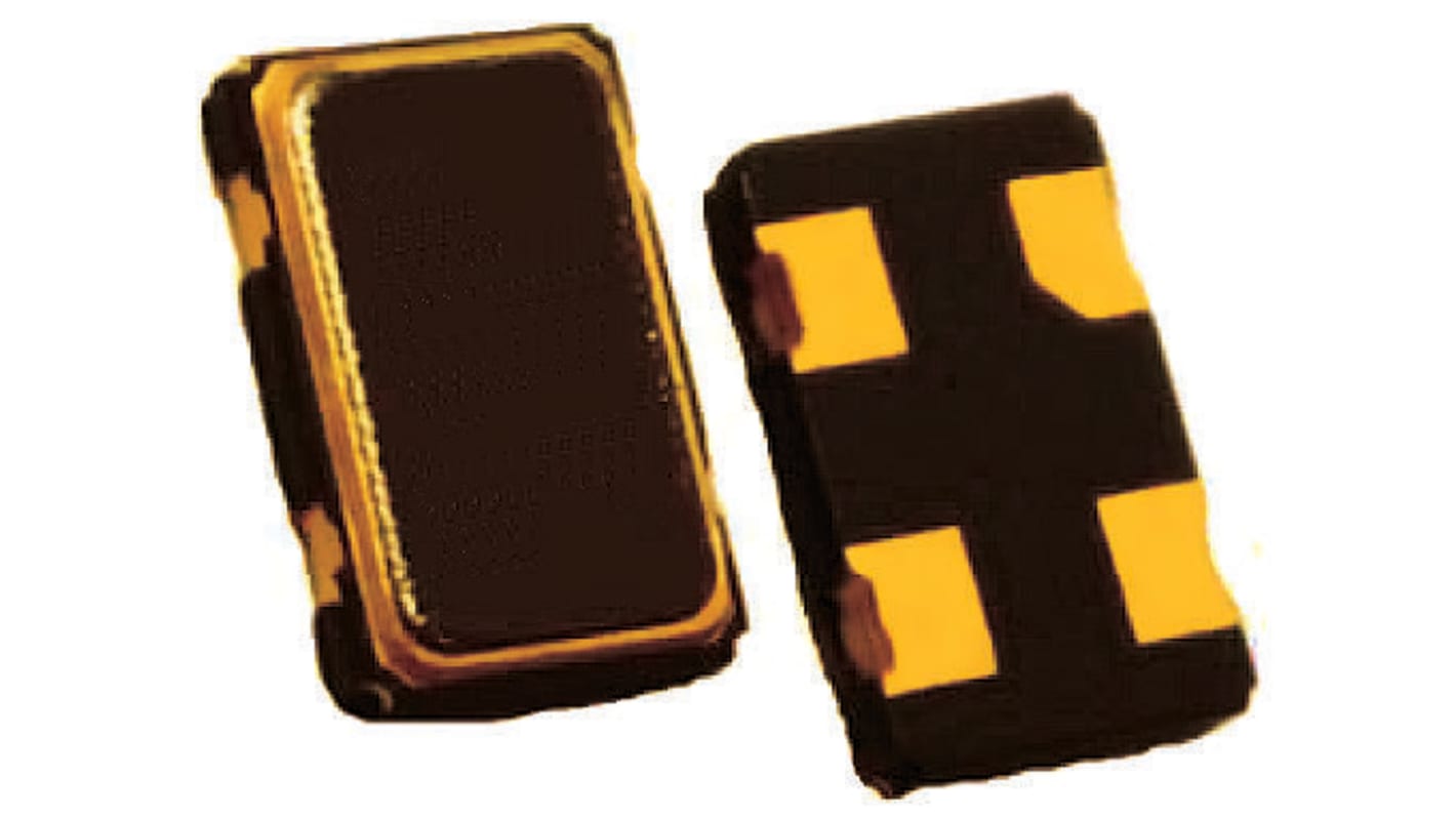 MERCURY Oszillator,Takt, 25MHz, ±50ppm, HCMOS, SMD, 4-Pin, Oberflächenmontage, 5 x 3.2 x 1.2mm