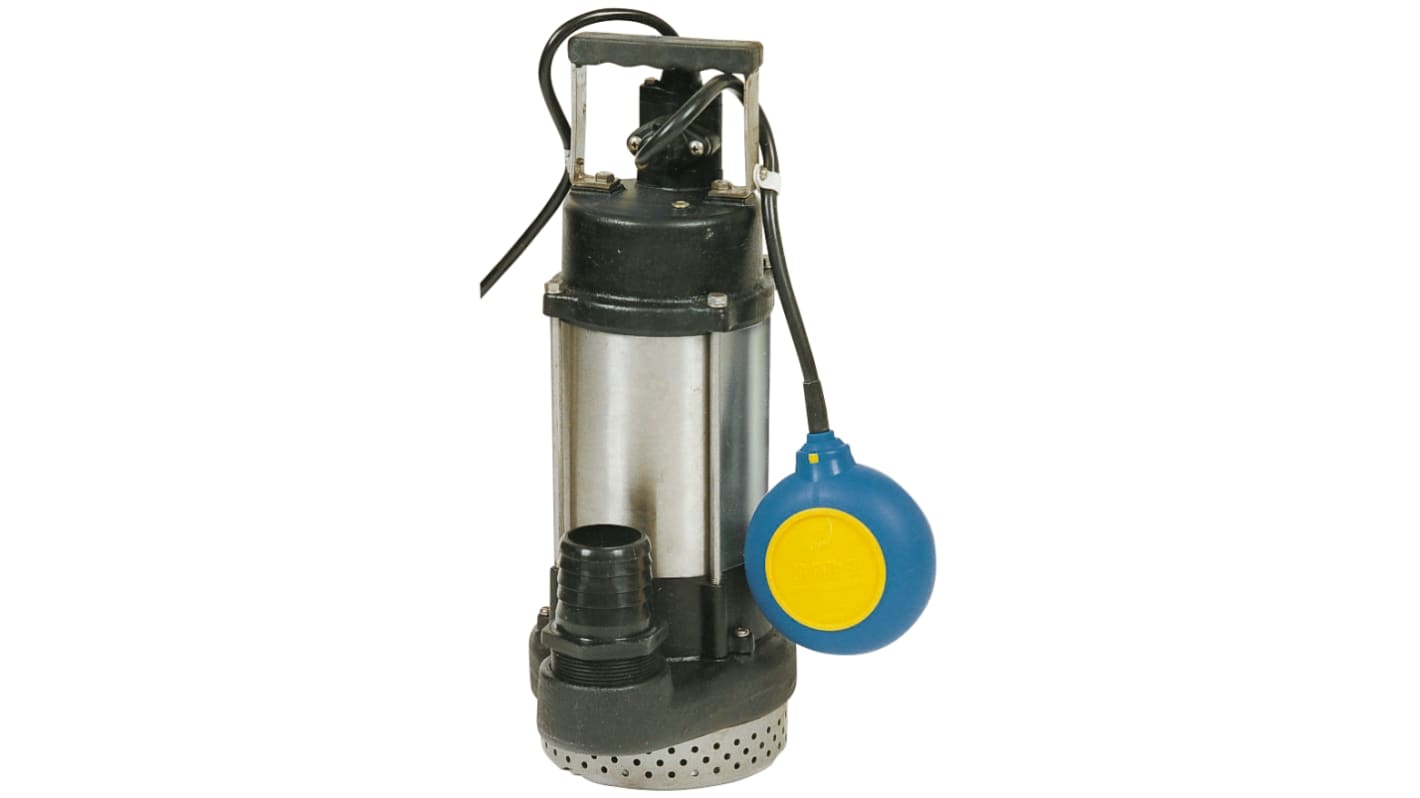 Pompe à eau submersible W Robinson And Sons, 240L/min. couplage Direct, 230 V JX400A