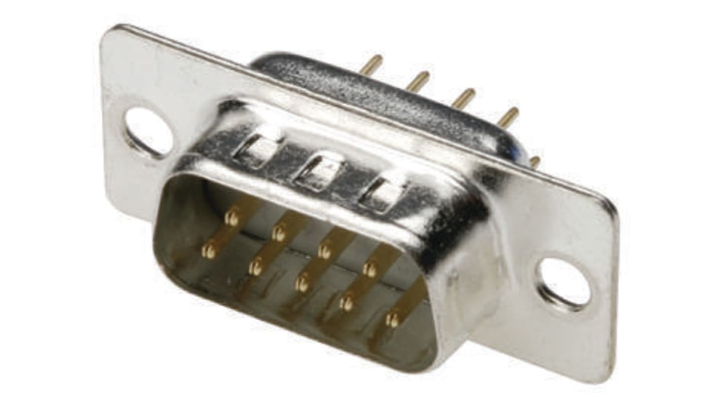 ASSMANN WSW A-DS 37 Way Through Hole D-sub Connector Plug, 2.77mm Pitch