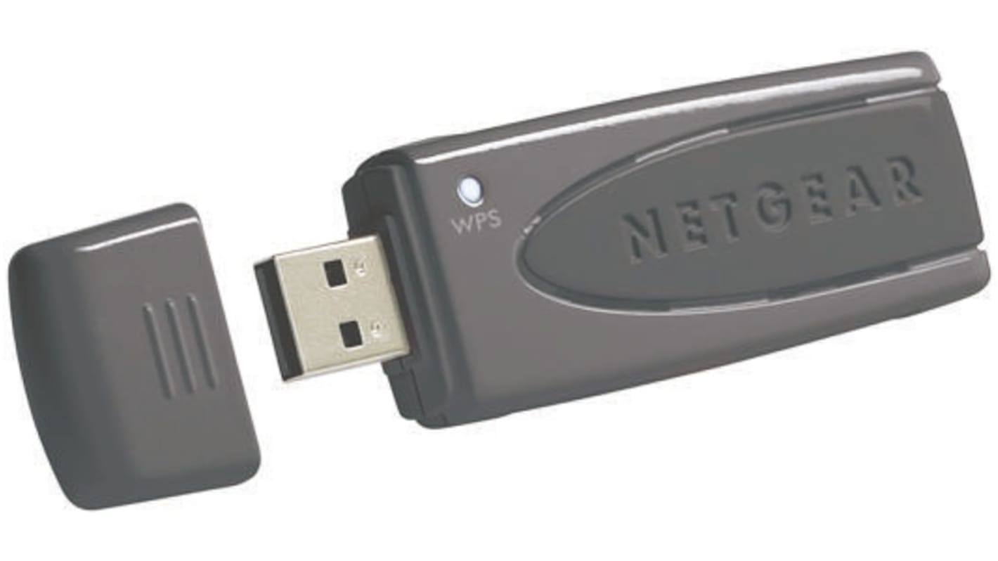 Netgear WLAN-Stick USB 2.0 2.4GHz 802.11a, 802.11b, 802.11g, 802.11n, Up → 300Mbit/s