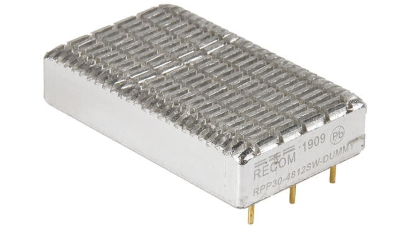 Recom DC/DC-Wandler 50W 24 V dc IN, 5V dc OUT / 10A 2250V dc