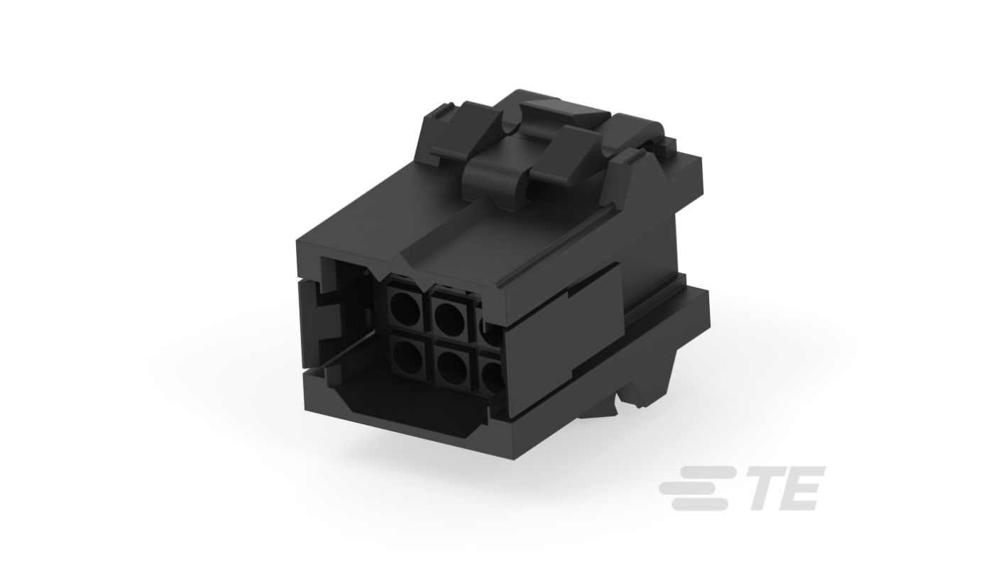 TE Connectivity Metrimate Steckverbindergehäuse Buchse 5mm, 9-polig / 3-reihig Gerade für Quadratraster-Stift- und