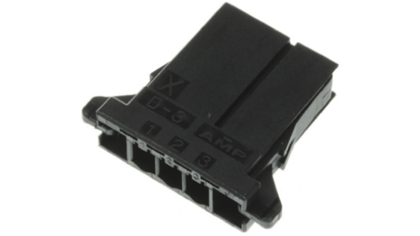 TE Connectivity, Dynamic 3000 Female PCB Connector Housing, 3.81mm Pitch, 8 Way, 1 Row