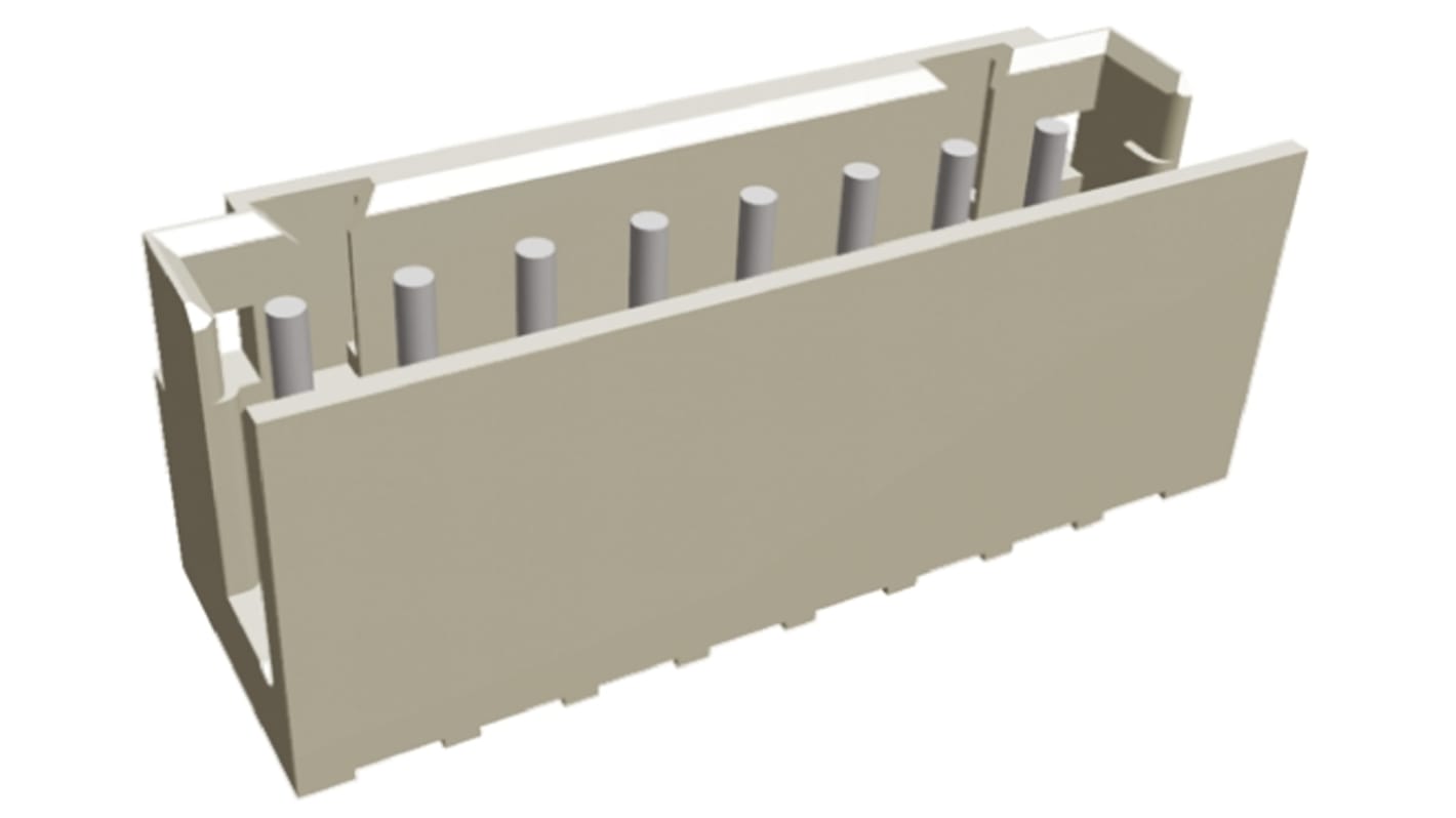 TE Connectivity AMP CT Series Straight Through Hole PCB Header, 8 Contact(s), 2.0mm Pitch, 1 Row(s), Shrouded