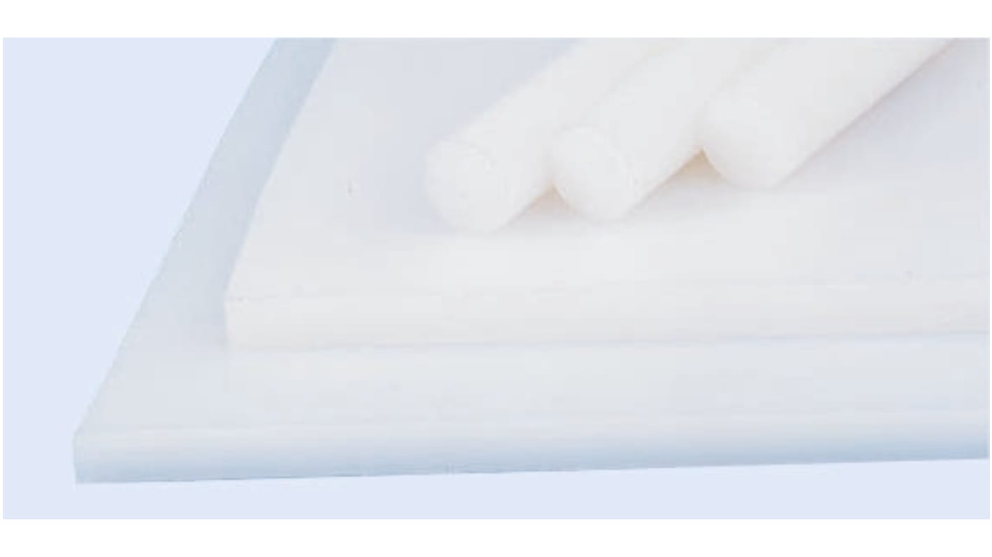 RS PRO White Plastic Sheet, 960mm x 470mm x 3mm | RS