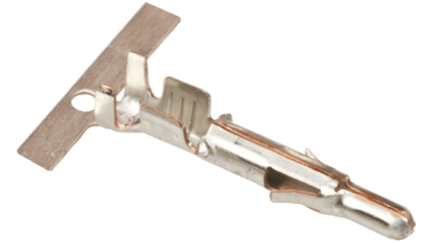 TE Connectivity Crimp-Anschlussklemme für Universal-MATE-N-LOK-Steckverbindergehäuse, Stecker, 3mm² / 5mm², Zinn