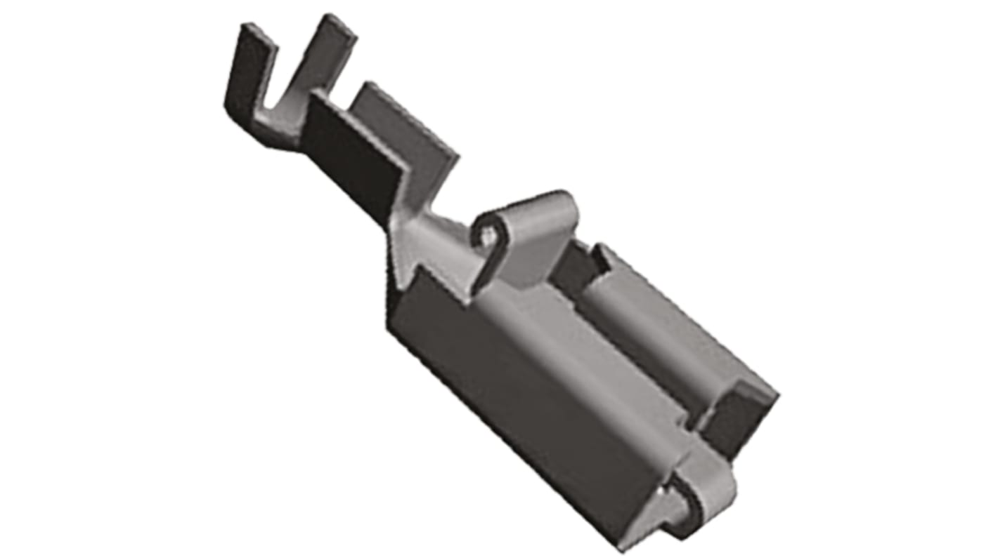 TE Connectivity Positive Lock .250 Mk I Flachsteckhülse, Unisoliert, 6.35 x 0.81mm, Buchse, 2.5mm² - 4mm², 13AWG min