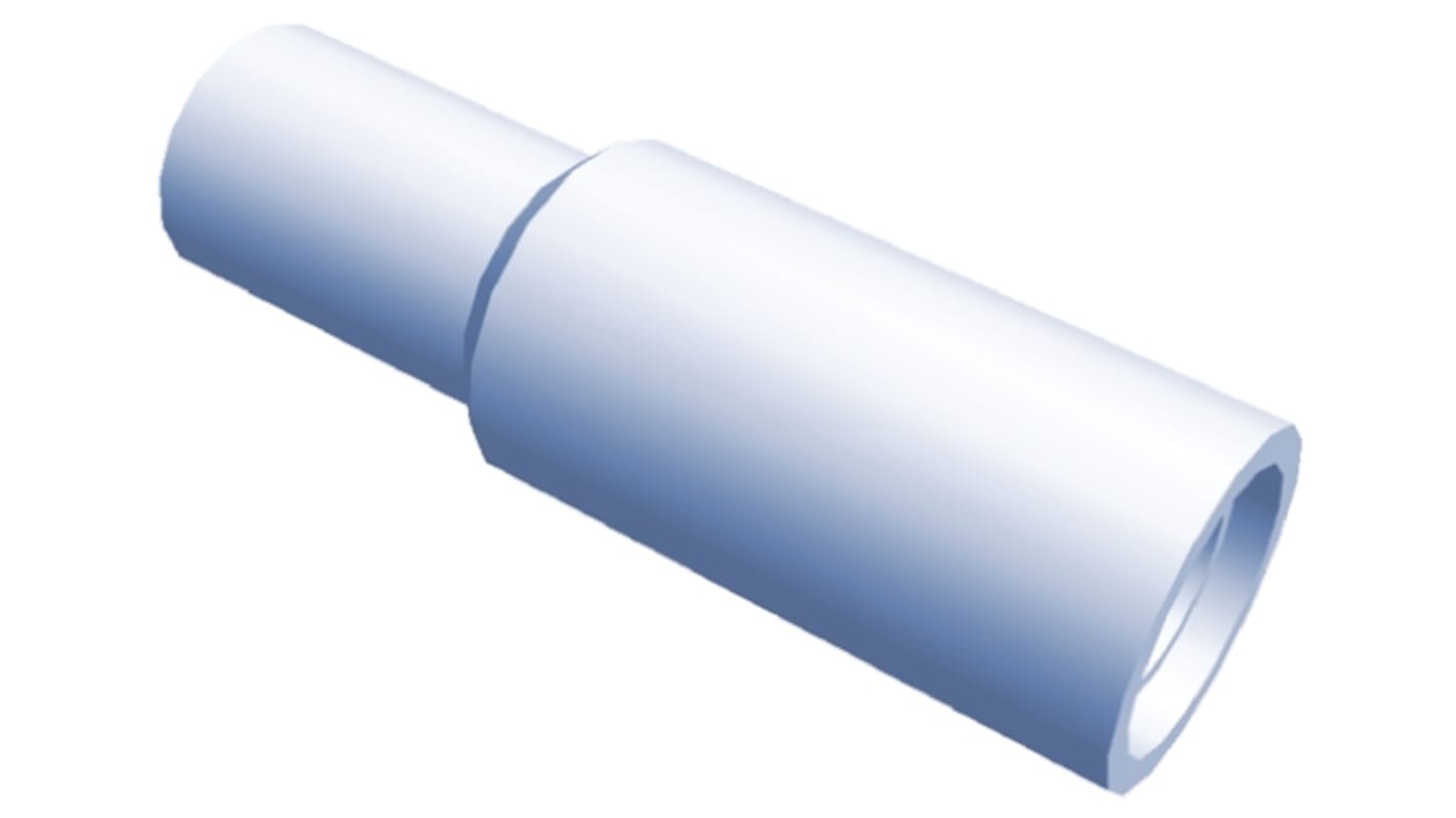 Capocorda bullet a crimpare TE Connectivity, Maschio, diam. 8.1mm, 1mm² - 2.6mm², Blu Non protetto