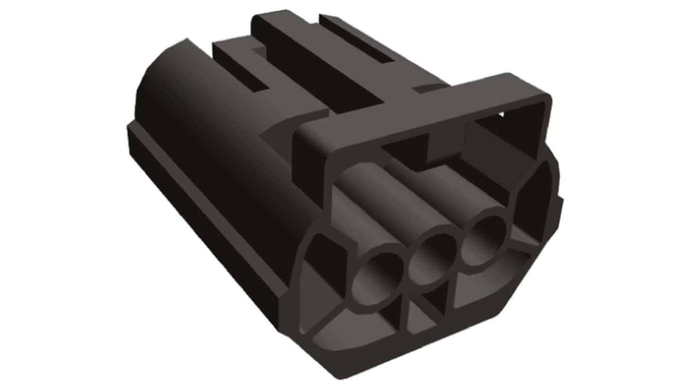 Złącze samochodowe 3-pinowe TE Connectivity -rzędowe Żeński Econoseal III 070 raster: 4.8mm