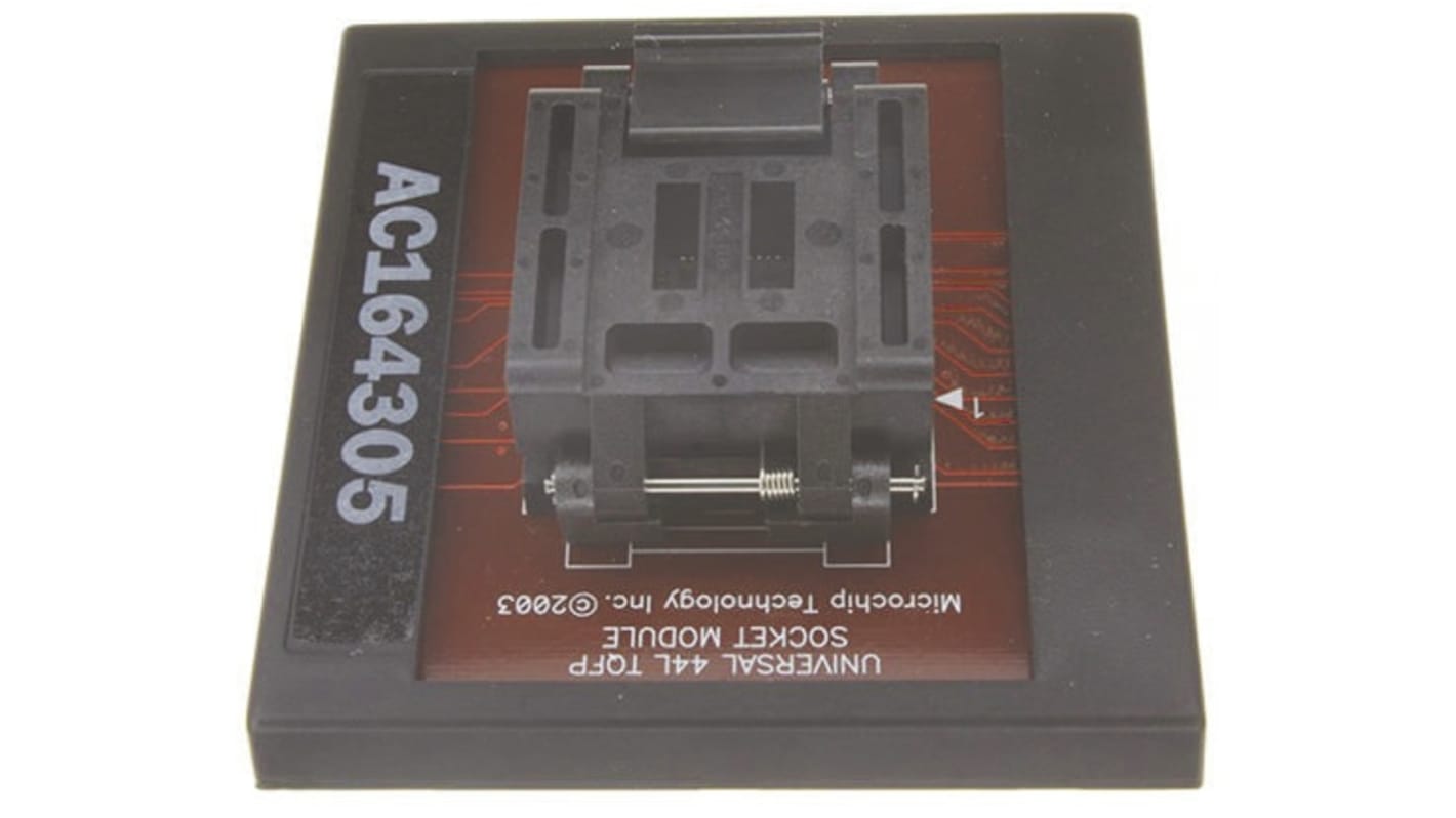 Microchip Chip-Programmieradapter, AC164346 MPLAB PM3-Sockelmodul, für 144L LQFP (20 x 20 x 1,4 mm)