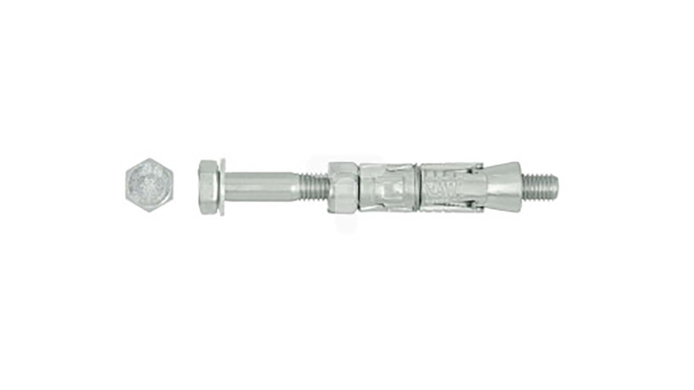 RawlPlug Muranker, Stål, Ekspansionsanker - løs bolt, M16, huldia.: 25mm, L: 150mm, R-RBL-M16/30W