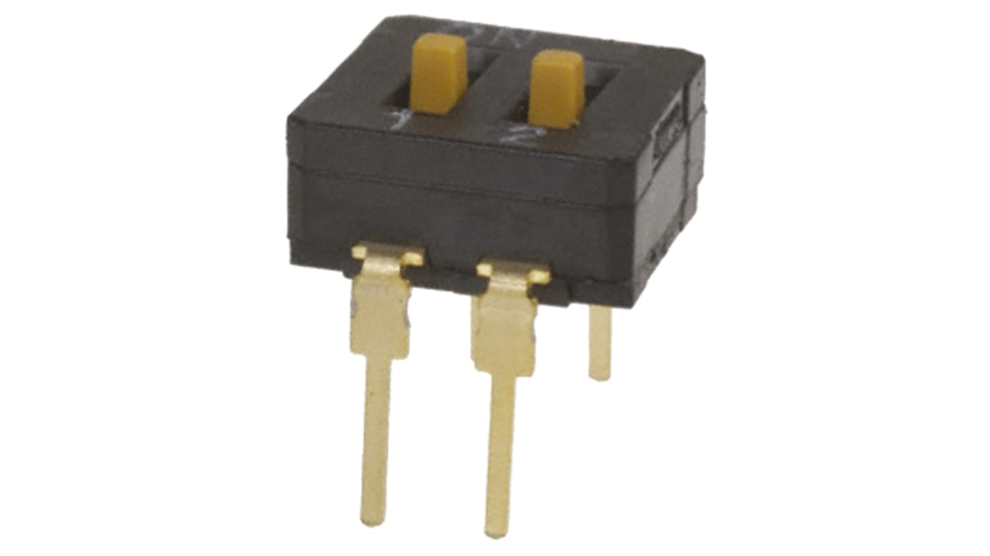 Omron 2 Way Through Hole DIP Switch DPST