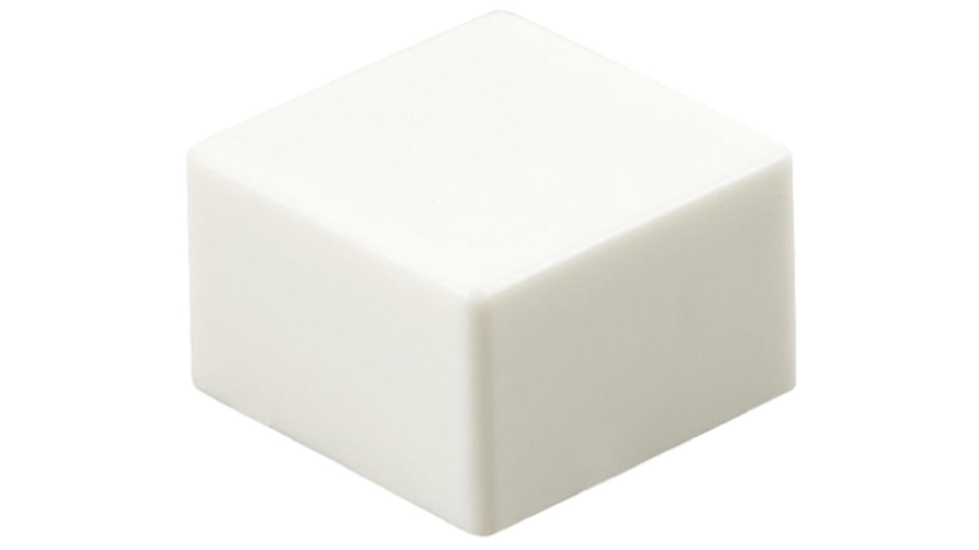 Omron White Tactile Switch Cap for Series B3F-4000, Series B3F-5000, Series B3W-4000, B32-1360