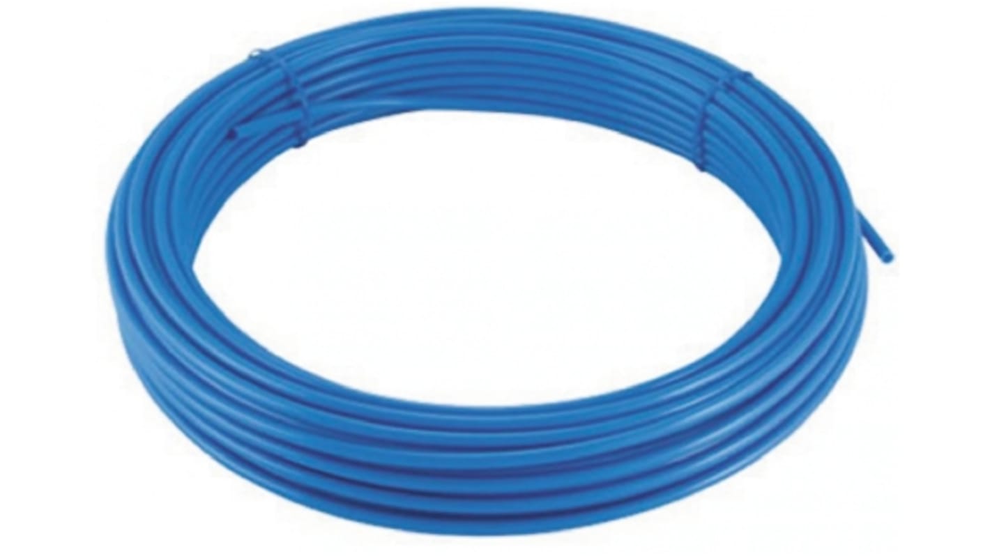 SMC T Druckluftrohr Nylon Blau, Innen-Ø 2.5mm / Außen 4mm x 20m bis 1,5 MPa
